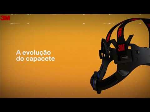 Capacete de Segurança Laranja- 3M
