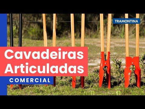 Cavadeira Articulada Tipo Light Sem Cabo Tramontina