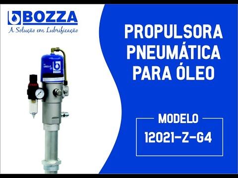 Propulsora Pneumática Para Óleo 209 Litros Bozza