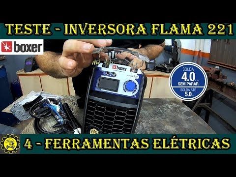 Inversora Flama 221- Boxer 220v 220A