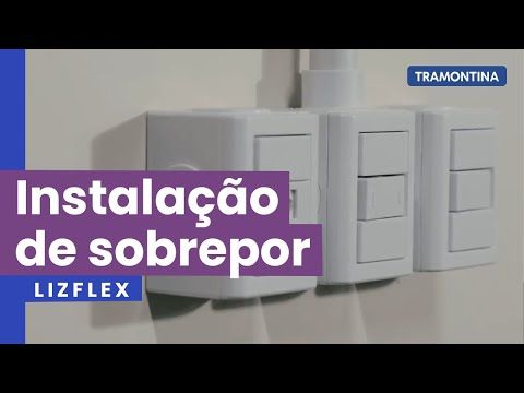 Caixa de Sobrepor com 2 Interruptores Simples 10 A 250 V Tramontina
