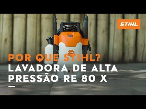Lavadora de Alta Pressão RE 80 X Sem Carrinho STIHL