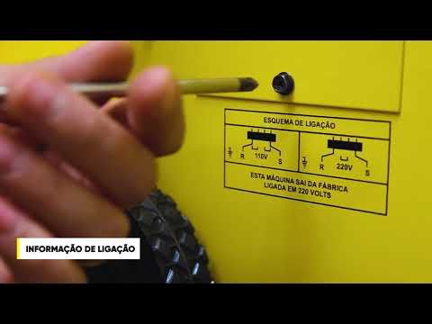 Máquina Transformadora De Solda 250A 110/220V Bantam Max Esab