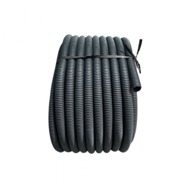 1 Metro de Tubo Pead para Drenagem Kanadren SW DN110 Cinza Kanaflex