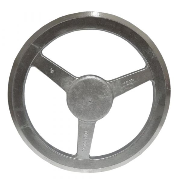 Polia Alumínio 400mm 1 Canal Perfil A Mademil