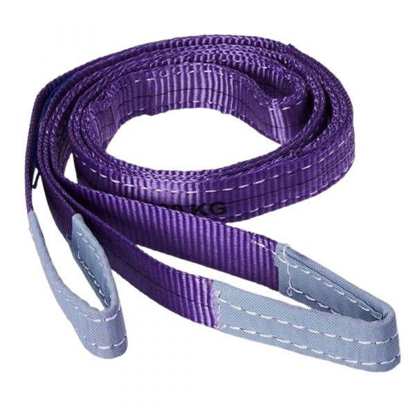 Cinta Para Elevação De Carga Violeta Sling 1 Toneladas 30mmX2m Carbografite
