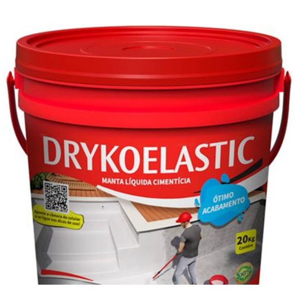Impermeabilizante Manta Líquida Cimentícia Drykoelastic 20Kg Dryko