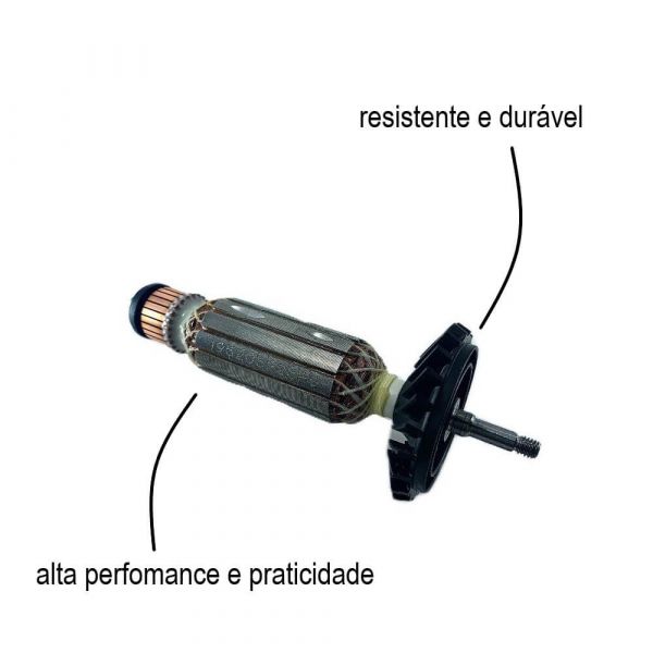 Induzido GWS 9-125 13961Para Esmerilhadeira Bosch
