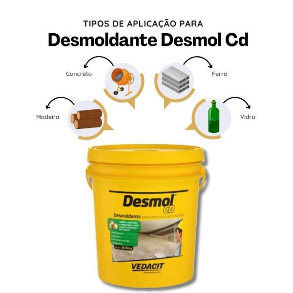 Desmoldante Desmol Cd 18L Baumgart Bege Otto