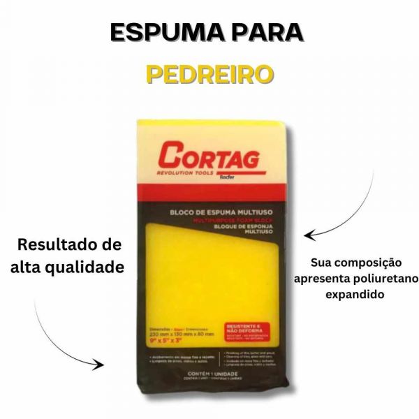 Espuma para Pedreiro Cortag