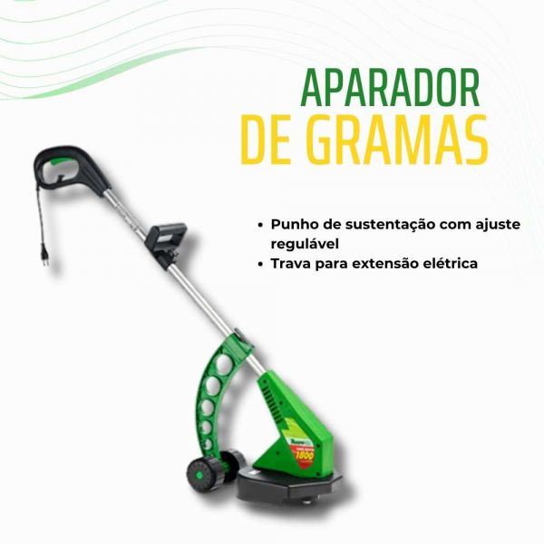 Aparador De Grama Master 1800 Turbo 220V Trapp