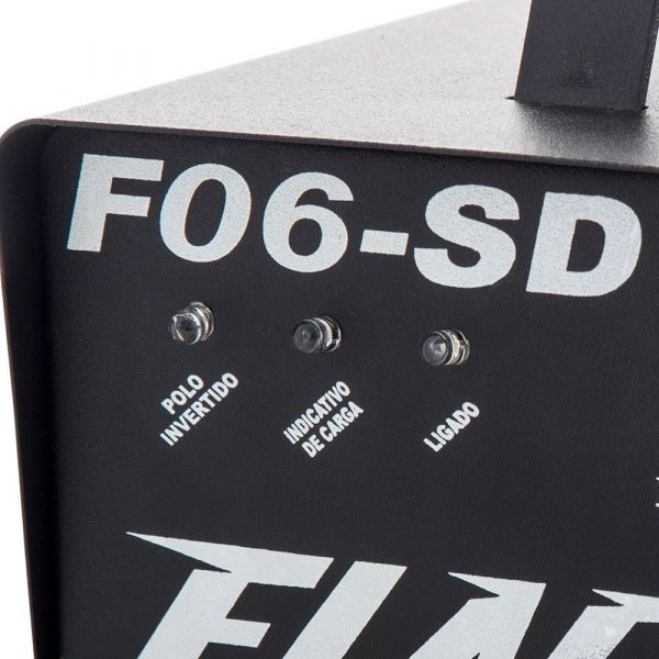 Carregador Inteligente de Bateria 6A 12V- Flach F06-SD