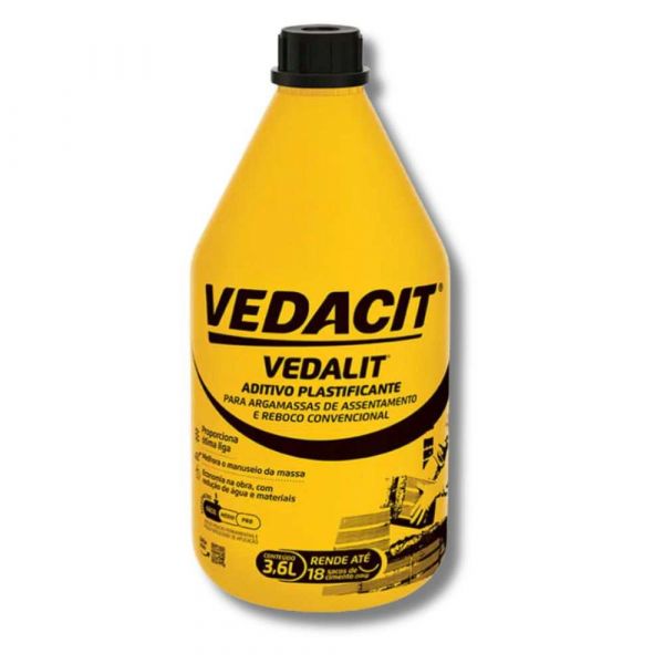 Vedalit Galão 3,6kg Vedacit Otto
