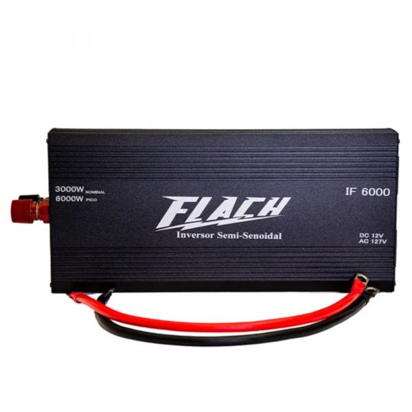 Inversor De Tensão 12V/220V 3.000w Nominal IF6000 Flach