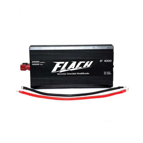 Inversor De Tensão 24V/220V 2.000W NIF4000 Flach