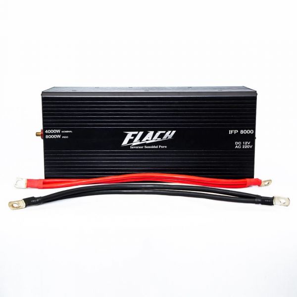 Inversor de Tensão Senoidal 12V/220V Pico 8000W e Nominal 4000W IFP8000-1 Flach