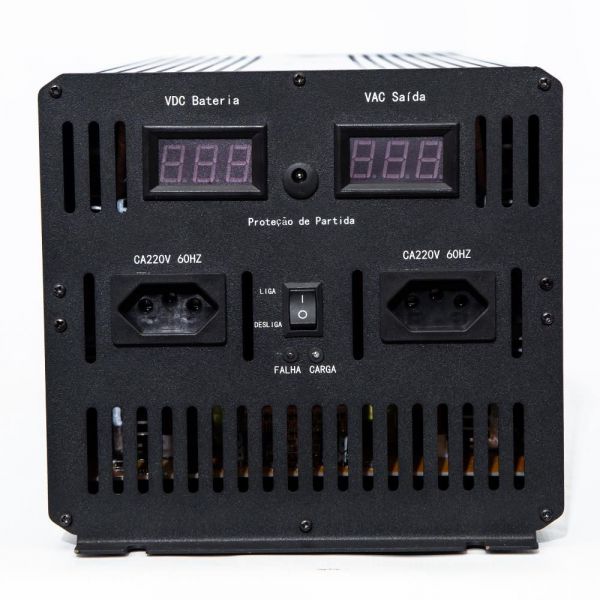 Inversor de Tensão Senoidal 12V/220V Pico 8000W e Nominal 4000W IFP8000-1 Flach