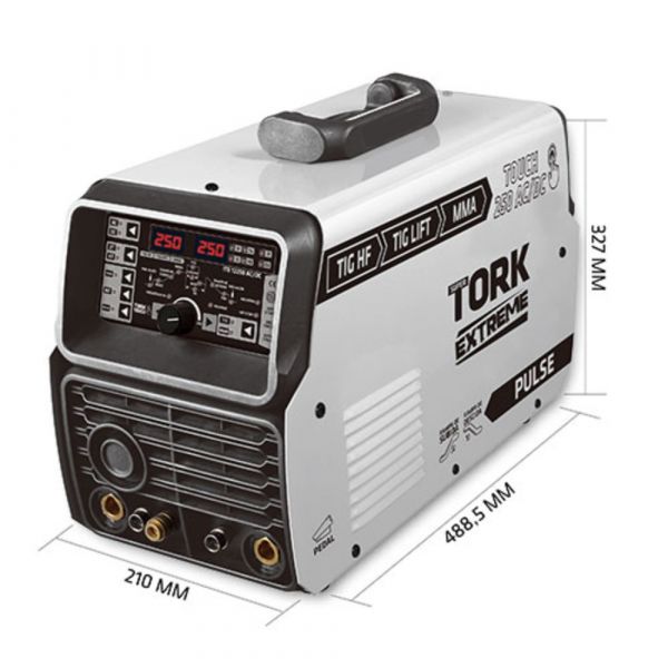 Inversora Touch 250A AC/DC Extreme ITE-11250-A Tork