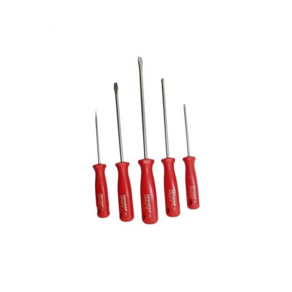 Jogo de Chave Fenda Com 5 Peças Gedore Red