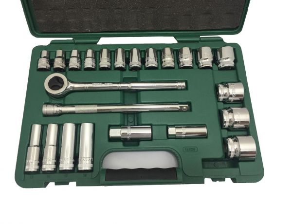 Jogo de Soquete Sextavado 1/2