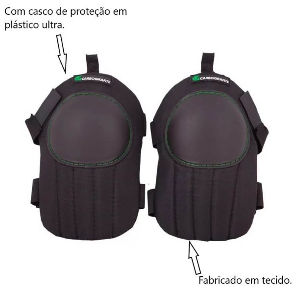 Joelheira de Proteção CG01 Carbografite