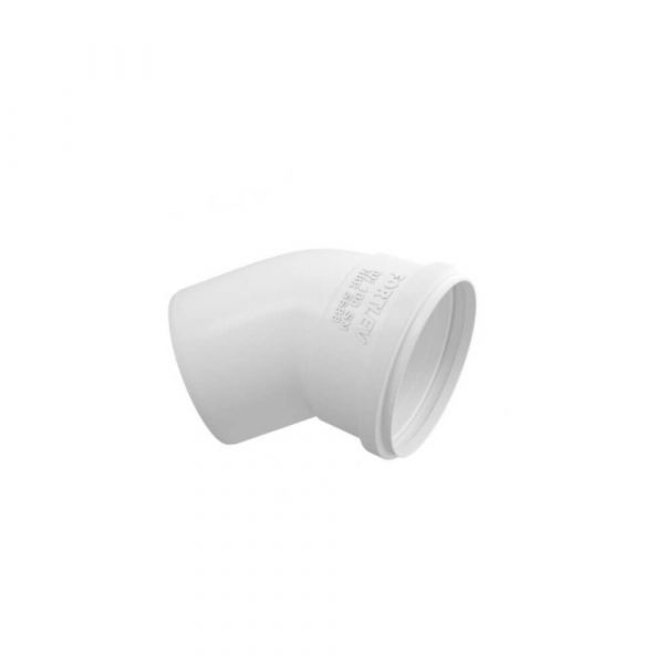 Joelho 45º Para Esgoto DN40mm Fortlev