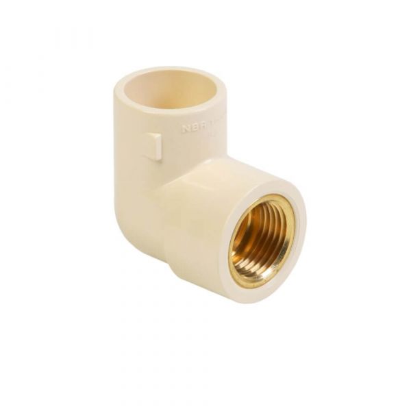 Joelho 90° de Transição RF 22mm x 3/4 Pol. Ultraterm CPVC Krona 