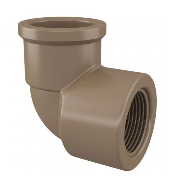 Joelho 90° Soldável Com Rosca 25 X 1/2” Fortlev
