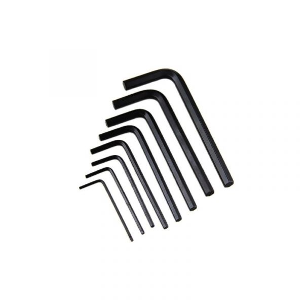 Jogo Chave Allen 1/16 A 1/4-  Belzer