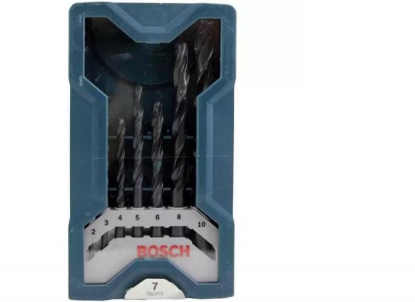 Jogo de Brocas Metal Bosch Mini X-Line 2-10mm 7 pçs 2607017508 Bosch