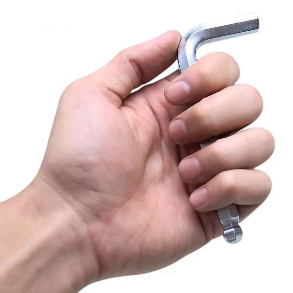 Jogo De Chave Allen Curvo Longa 9 Peças Carbografite