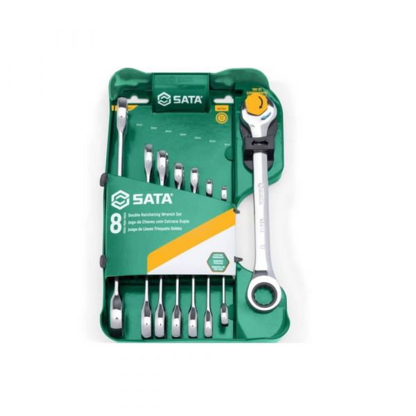 Jogo Chaves Combinadas Speedy Catraca 8 Peças Sata