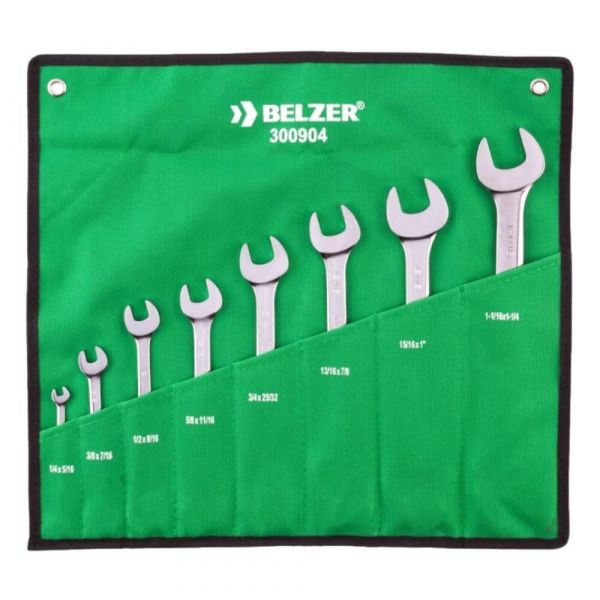 Jogo Chave Fixa 8 Peças 1/4