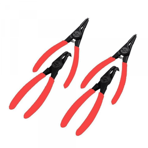 Jogo de Alicate para Anéis 4 Peças Gedore Red