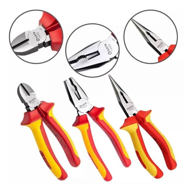 Jogo de Alicates 3 Peças VDE ST09261SJ Sata