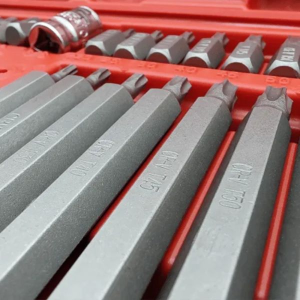 Jogo de Bits 10mm 40 Peças Plastic Box Vip