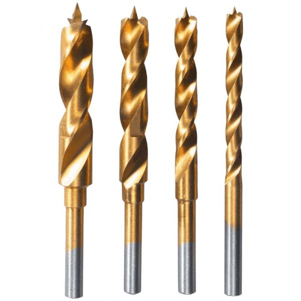 Jogo de Broca de Titânio 4 Peças 26150631AA Dremel