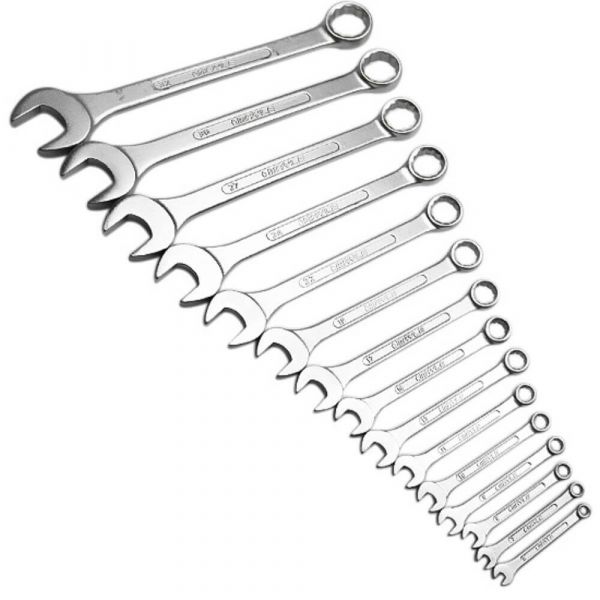 Jogo de Chave Combinada 6 a 32mm 15 peças Mayle