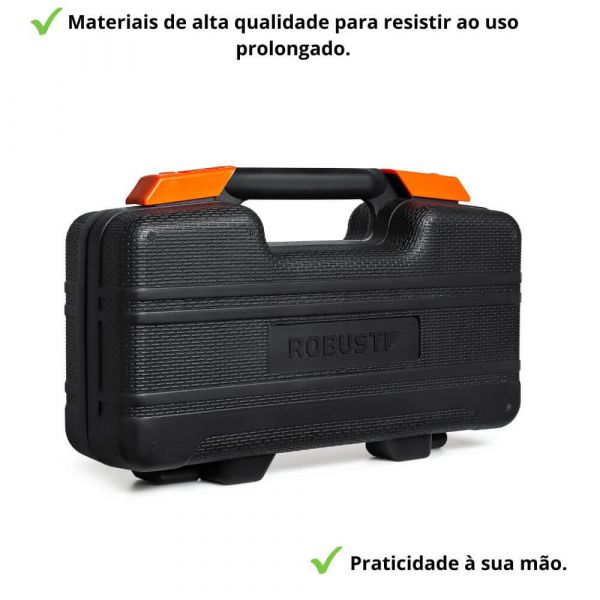 Jogo de Ferramentas 4000B DIY com 39 Peças Robust