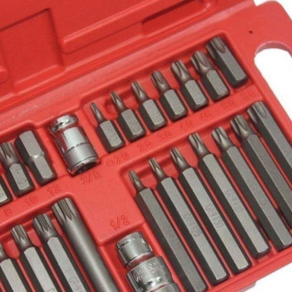 Jogo de Machos e Tarraxas de 40 Peças Vip Industrial