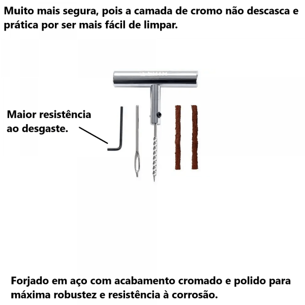 Jogo de Reparação para Pneus Sata