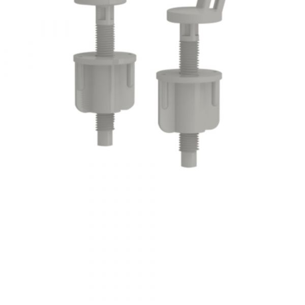 Jogo Parafuso Assento Sanitário Bellart Branco Durin