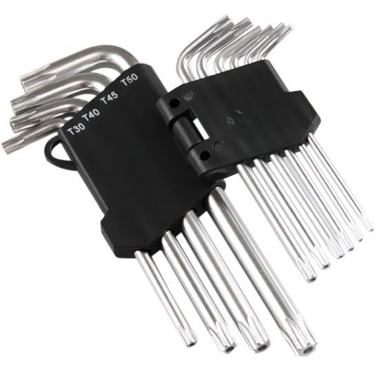 Jogo de Chave Torx 10 Peças com Furo- Western 2060