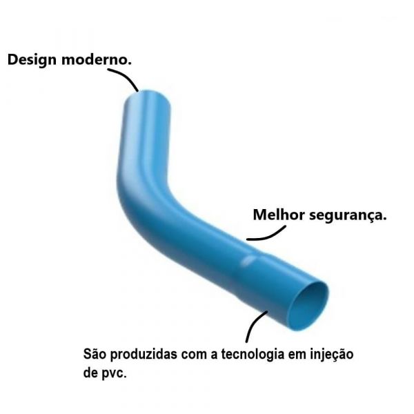 Junção Irrigação 45° 75mm Pn80 Uniconexões