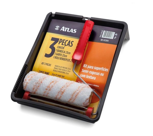 Kit Para Pintura 3 Peças Atlas  AT2004