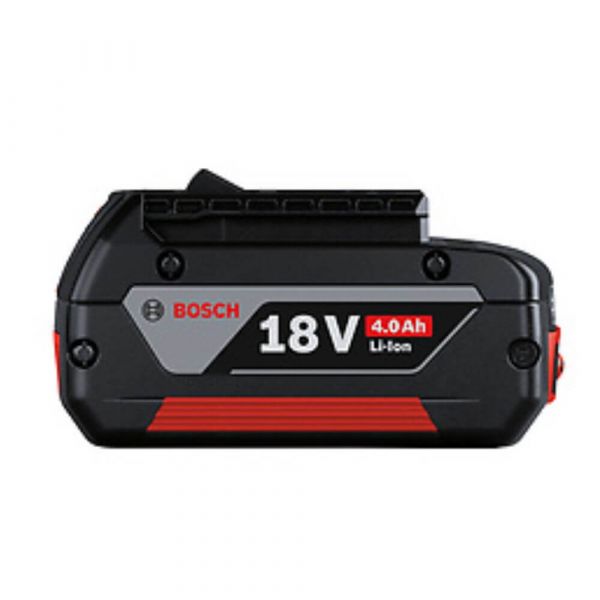 Kit Bosch 2 baterias GBA 18V 4,0Ah e Carregador GAL 1880 CV 220V