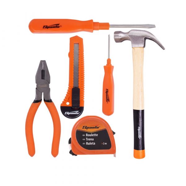 Kit Jogo Com 6 Ferramentas Sparta