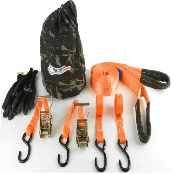 Kit Cinta Arraste com Amarração de 6Mt - Robustec