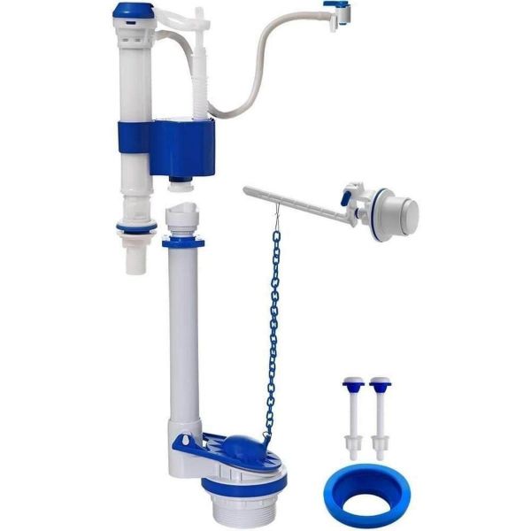 Kit Completo para Caixa Acoplada com Mecanismo de Acionamento Superior Blukit