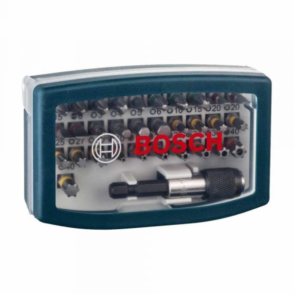 Kit de Pontas Bosch para parafusar com 32 unidades